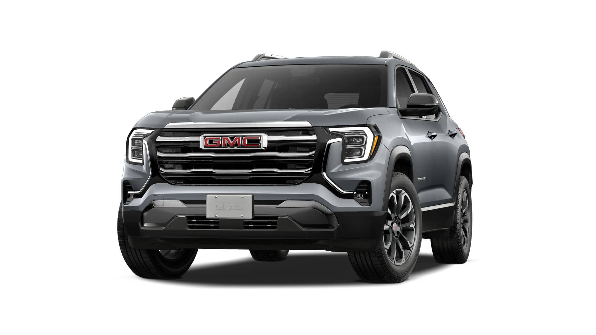 2027 GMC Terrain AWD 4dr Elevation in Sterling Metallic — front three-quarter view